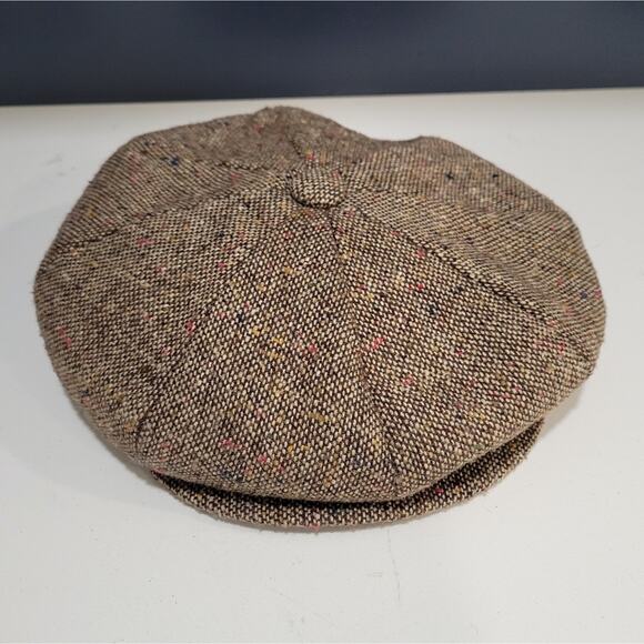 Dorfman-Pacific Vintage Newsboy Wool Blend Lined Cap - Picture 3 of 8